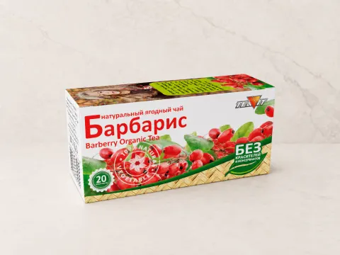 Чайный напиток «Тиавит» «Барбарис», 20 фильтр-пакетов × 1,8г