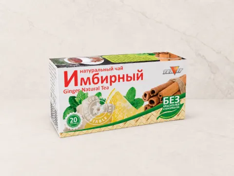 Чайный напиток «Тиавит» «Имбирный», 20 фильтр-пакетов × 1,8г
