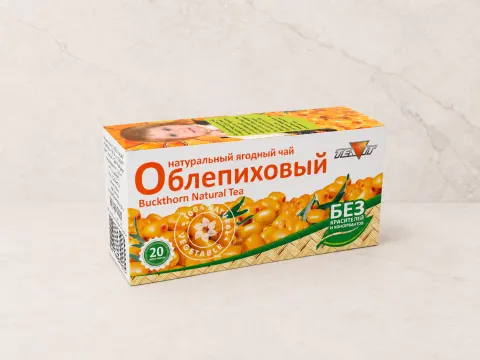 Чайный напиток «Тиавит» «Облепиха», 20 фильтр-пакетов × 1,8г