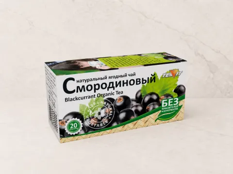 Чайный напиток «Тиавит» «Смородиновый», 20 фильтр-пакетов × 1,8г