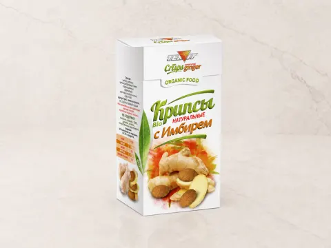 Крипсы «Тиавит» натуральные с имбирём 30г