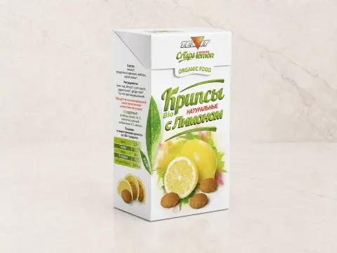 Крипсы «Тиавит» натуральные с лимоном 30г