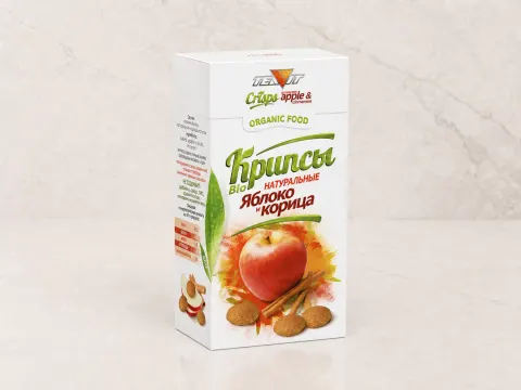 Крипсы «Тиавит» натуральные «Яблоко и корица» 30г