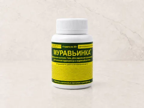 Муравьинка, гель, 4 пакета по 30г