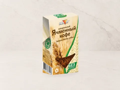 Напиток ячменный «Тиавит Ячменный кофе» растворимый 100г