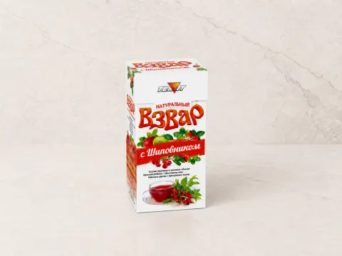 Взвар «Тиавит» с шиповником 100г