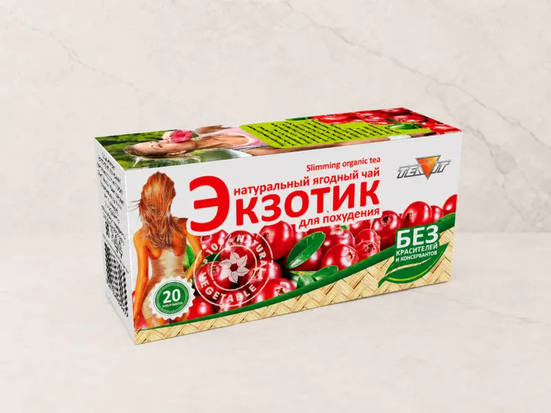 Чайный напиток «Тиавит» «Экзотик», 20 фильтр-пакетов × 1,8г