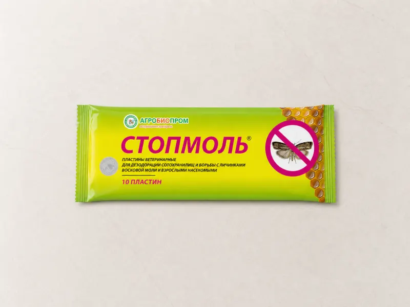 Стопмоль, пластины, 10шт.