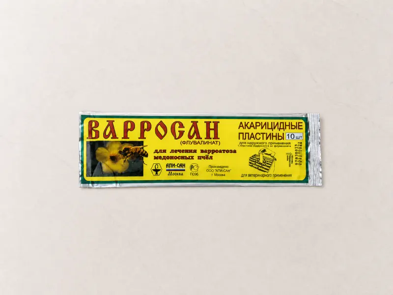 Варросан, пластины, 10шт.